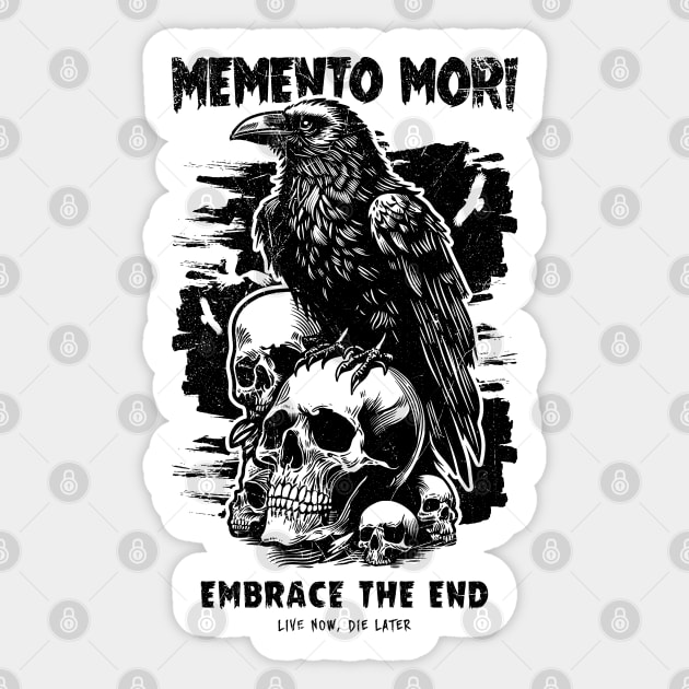 Memento Mori Sticker by artslaves